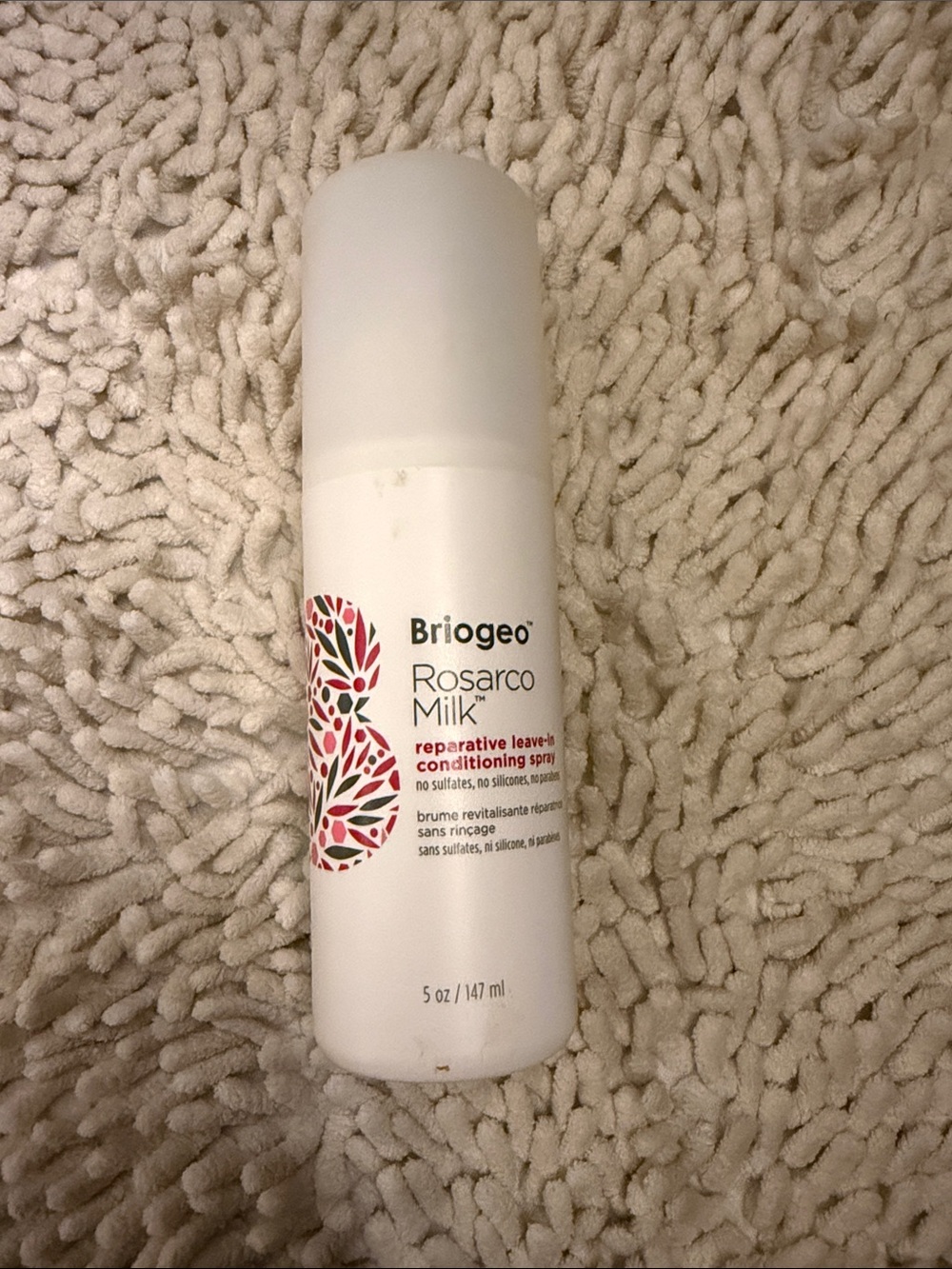 Never used BRIOGEO Rosarco milk leave in condition